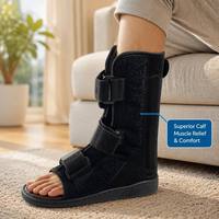 Attelle de Stabilisation du Pied Tombant avec Coussinets Souples et Support en Acier pour Hommes et Femmes, pour Pied Valgus, Inversion, Post-Opératoire, Blessure au Pied
