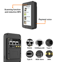 Terminal POS con NFC y EFTPOS para Máquinas Expendedoras Android 14, Pago con un Toque en el Teléfono, Código QR, para Alimentos y Bebidas con SDK CM30