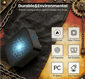 Cargador Tommox de 45w Tipo C, Cargadores de Teléfono al por Mayor, Plegable, Enchufe para Reino Unido y UE, Cargador Rápido para Móvil, Cargador Portátil para Tablet y iPhone - Product Image 5