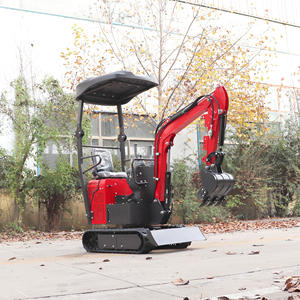 Excavatrice sur chenilles Somate avec moteur Koop, capacité de la benne de 0,02 m³, poids de la machine de 860 kg, puissance de creusement élevée pour une utilisation en construction - Product Image 1