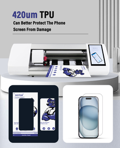 ฟิล์มกันรอยหน้าจอ TPU หนา 0.42 มม. ป้องกันรอยนิ้วมือ สำหรับ <span class=keywords><strong>iPhone</strong></span> 18/Pro Max ป้องกันอย่างแข็งแรง ป้องกันเหลือง วัสดุจากสหรัฐอเมริกา - Product Image 3