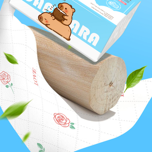 Mouchoirs en <span class=keywords><strong>papier</strong></span> tendance au design Capybara mignon, serviettes en <span class=keywords><strong>papier</strong></span> douces en pâte de bois vierge, serviettes en <span class=keywords><strong>papier</strong></span> imprimées d'animaux de dessin animé pour enfants et la maison - Product Image 5