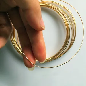 Jewelry Findings Ring Bracelet Braid Gold Wire Wholesale High Quality 14K Gold Filled Wire For Jewelry Making