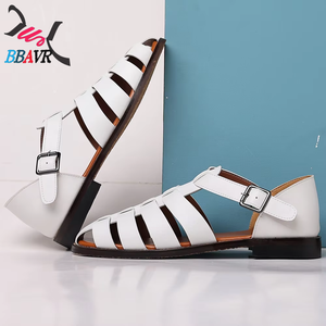 Sandalias de Verano de Lujo para Hombre al por Mayor, Calzado Casual Transpirable de Moda, Tallas Grandes, Zapatos de Playa Casuales sin Cordones para Exteriores - Product Image 4