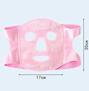 Masques compresse chaudes et froides pour les yeux : cernes, poches, migraines, rougeurs, avec masque à billes de gel rafraîchissant pour un soulagement optimal - Product Image 2