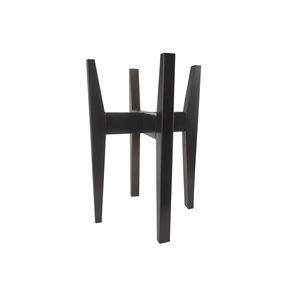 Soporte de madera ajustable en forma de cruz para flores, muebles de patio minimalistas telescópicos para plantas verdes de balcón - Product Image 1