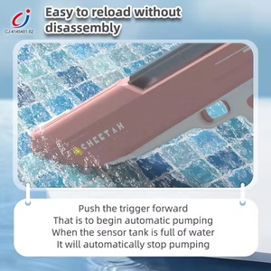Pistole ad Acqua Elettriche Chengji a Sparo Continuo Impermeabili per l'Estate Giocattoli ad Acqua Ricaricabili ad Alta Capacità per Bambini - Product Image 4