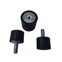 Support en silicone de type VD, amortisseur anti-vibrations, tampon anti-chocs pour équipement industriel, marque Dingcheng, noir