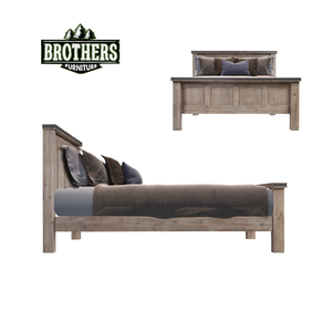 Lit simple tallboy chambre à coucher armoire table du Viet Nam fabrication de meubles Atlas marque roi reine double - Product Image 2