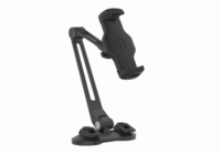 Support de téléphone magnétique flexible à 360 degrés pour téléphone portable, table de bureau standard pour accessoire de téléphone, double ventouse pour Win