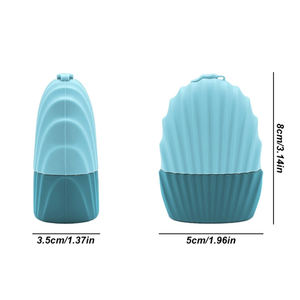 Meilleur rouleau facial en silicone écologique pour le froid, moules à glace, lissage de la peau et décongestionnant pour les yeux, le cou et le <span class=keywords><strong>visage</strong></span> - Outil pour faire de la crème glacée - Product Image 5