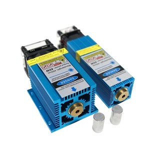Nuevo <span class=keywords><strong>cabezal</strong></span> láser de <span class=keywords><strong>40W</strong></span>, láser azul de 450nm para máquina de grabado láser, corte de madera, acrílico y cuero - Product Image 2