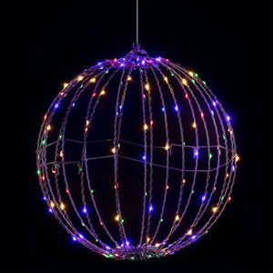 <span class=keywords><strong>Luces</strong></span> Esféricas Navideñas Plegables para Interiores y Exteriores, Decoraciones <span class=keywords><strong>de</strong></span> Iluminación para Jardín, Guirnalda <span class=keywords><strong>de</strong></span> <span class=keywords><strong>Luces</strong></span> <span class=keywords><strong>de</strong></span> Metal - Product Image 4