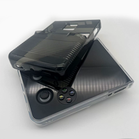 Étui de protection transparent en TPU pour ANBERNIC RG 477V, coque souple transparente, accessoires pour console de jeu rétro