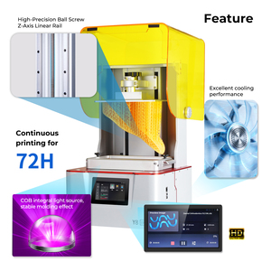Desktop High Precision 10.3Inch 8K 3D Printer Digital Equipment LCD Resin 3D Machine Professional 3D Printer for Toy Model
