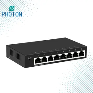 8 Ports Web Managed Gigabit Intelligent Ethernet Switch