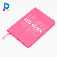Cuadernos de Tapa Dura de Lino Personalizados al por Mayor con MOQ Bajo, Cuadernos Promocionales A4 A5 para Estudiantes