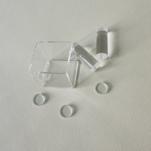 แผ่นแก้วควอทซ์เกรดเซมิคอนดักเตอร์-99.999% SiO2Purity 1200 °C ใช้อย่างต่อเนื่องแผ่นเวเฟอร์ - Product Image 4