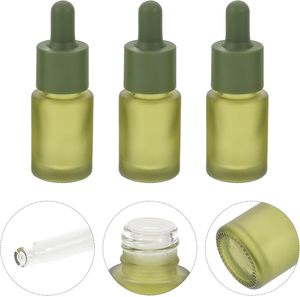 Hot Sale 30ml 40ml 50ml Thicken Flat Shoulder Glass Serum <b>Bottles</b> Transparent Cosmetic Essential Oil <b>Dropper</b> <b>Bottle</b> - Product Image 4