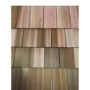 Sold To Roman Multi-function Roof Tiles Natural Clear Cedar Wood For Roofing