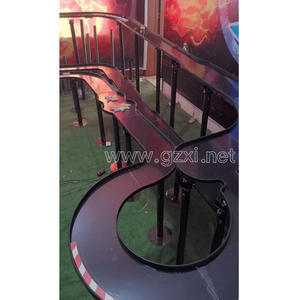 Piste de jeu de balle mécanique personnalisée de grande taille, marque HUAXI, en métal, écologique, pour usage intérieur, jeu de balle rapide et furieux, labyrinthe, rallye, combat - Product Image 4