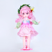 Startcard Dream Fairy Girl 28cm Poupées en plastique pour enfant Réaliste amour Poupée volante Jouet fée