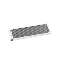 Refroidisseur liquide AIO DeepCool LT360 VISION ARGB WH 360 mm blanc avec écran IPS de 4,5 pouces 300 W+ TDP pour LGA1851 1700 AM5