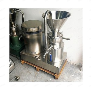 Good Selling Colloid Mill Machine for Chilli <b>Paste</b> Desk Top Cocoa Bean Powder Grinder Cocoa Nibs <b>Grinding</b> Machine - Product Image 6
