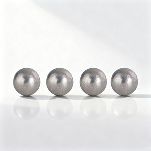 Bola de aluminio sólido pulido de 17.3 mm (17.27 mm, calibre .68) de bajo precio para máquina de bolas de pintura - Product Image 1