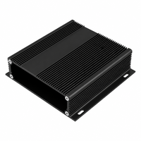 Boîtier de dissipateur thermique 143*31mm en aluminium extrudé, longueur personnalisée, bride de montage, boîtier électronique
