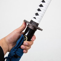 Réplica de Katana de Jin Sakai de Ghost of Tsushima, Escala 1:1, Espada de Cosplay sin Afilar
