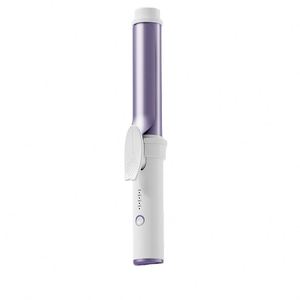 USB Charging Cordless Mini Hot Comb Hair Straightener and Curler 2 in 1 <b>Large</b> Wave Care Ceramic Plate Wireless Hot Hair Brush - Product Image 1