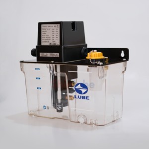 Sistema de Lubricación Automático Intermitente con Bomba de Engranajes para Maquinaria AMZ-III 100V 3L 285060, Fabricado en Japón - Product Image 3