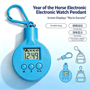 Música electrónica, indicador de hora, alarma con botón, sonido fuerte, mochila para estudiantes, pequeño regalo - Product Image 5