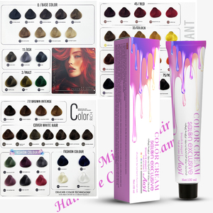 <span class=keywords><strong>Tinte</strong></span> para el cabello en crema para el cabello permanente <span class=keywords><strong>rosa</strong></span> de 100g para uso profesional en salón o uso doméstico - Product Image 4