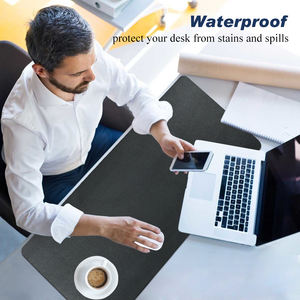 Doppelseitige Leder-Schreibtisch unterlage Leder-Doppelseiten-Schreibtisch matte 2 Zwei-Seiten-Schreibtischs chutz für das Home-Office-Spiel - Product Image 3