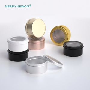 Envase Multiusos de Aluminio de 60 ml (60*30) con Tapa Transparente de PVC para Cosméticos, Metal 30 con Tapa de Rosca - Product Image 1