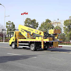 Plataforma de Trabajo Aérea Isuzu 4X2 de 40m de Alta Calidad, Plataforma de Trabajo Ajustable de 30m de Altura, Camión para Operaciones en Altura <span class=keywords><strong>GK30</strong></span> - Product Image 5