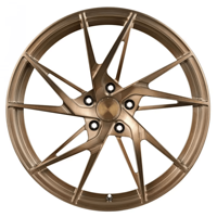 Jantes de voiture en bronze brossé de luxe 17-24 pouces 5*114.3 5*120 Jantes forgées sur mesure pour Mercedes Benz BMW Audi Volkswagen