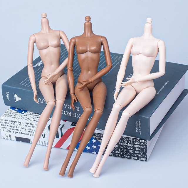 Wholesale Black Skin Fashion Doll Body Joint 30cm Soft Toy Model Toy Pretend Play African Doll Unisex