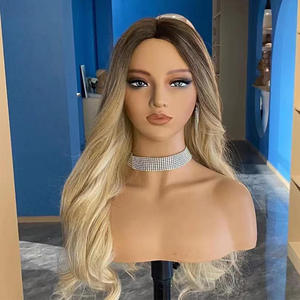 หัวหุ่นวิก<span class=keywords><strong>ผม</strong></span>พลาสติก สไตล์ยุโรปอเมริกัน แบบสองไหล่ สำหรับถ่ายภาพ ผู้หญิง วัยผู้ใหญ่ <span class=keywords><strong>ผม</strong></span><span class=keywords><strong>สั้น</strong></span> สำหรับโชว์เครื่องประดับศีรษะ - Product Image 3