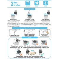 Maßgefertigter Mini Aufblasbarer PVC-Weinflaschenhalter Modernisiertes Regenbogen-Schwimmspielzeug für Kinder Wasserspaß Partys Pool Strand