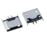 Siège MICRO-Patch de siège femelle de charge USB Android 5P 4 pieds fixes 1.17 siège de charge de tablette 5P connecteur USB MIni