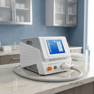 ใหม่ 755 นาโนเมตร 808 นาโนเมตร 1,064 นาโนเมตรเครื่องกำจัดขนด้วยเลเซอร์ความยาวคลื่นสามระดับอุปกรณ์ความงามระบายความร้อนกำลังสูง - Product Image 1