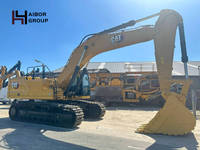 Excavator Caterpillar Cat350 Bekas Berkinerja Tinggi 50 Ton Crawler Trackhoe Mesin Pompa Tugas Berat Model 2024 99% BARU Jepang