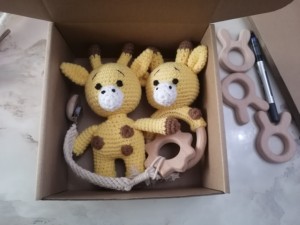 100% fait à la main coton mâcher <span class=keywords><strong>anneau</strong></span> <span class=keywords><strong>de</strong></span> <span class=keywords><strong>dentition</strong></span> personnalisé Crochet Animal bébé girafe <span class=keywords><strong>anneau</strong></span> <span class=keywords><strong>de</strong></span> <span class=keywords><strong>dentition</strong></span> - Product Image 5