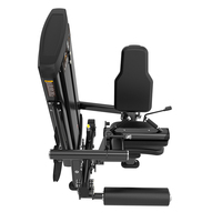 Machine à flexions de cuisses assises BRTW, équipement de musculation en acier à charge par poulie pour salle de sport