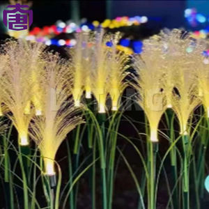 Luces LED Románticas para Conciertos y Fiestas, Decoración Navideña para Jardín, Luces de Acero Inoxidable con Pincho para Exteriores, Resistentes al Agua - Product Image 2