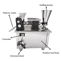 Machine automatique à samosas en acier inoxydable hautement efficace, machine automatique à pastelitos, machine à empanadas, machine à gyozas, machine à pastel