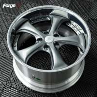Rines Forjados de Alto Rendimiento Forgex de 2/3 Piezas, 18/19/20'', Triple Cromado, Diseño Cóncavo Profundo para 350Z 370Z para IS G35 G37 RX-7 S2000